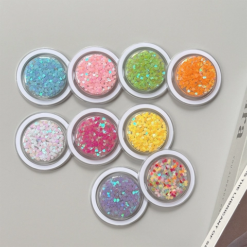 Supporto Magnetico Telefono Paillettes Cuore Glitter Supporto Dito Espandibile Smartphone Plastica Carino Stile Ins Donne