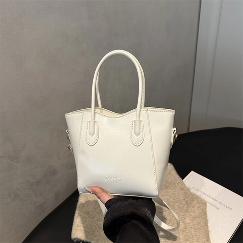 Sac À Main Femme En Similicuir PU Simple Chic Sac Fourre-tout Avec Poignée Supérieure Bandoulière Réglable Style Bureau