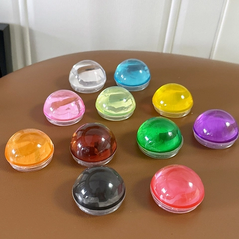 Transparent Crystal Ball Phone Grip Socket Expandable Adhesive Mobile Stand For Smartphone Korean Ins Style Colorful