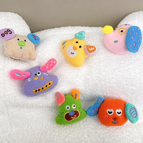 Supporto Per Telefono In Peluche Cucciolo Cartone Animato Simpatico Animale Estensibile Adesivo Accessorio Grip