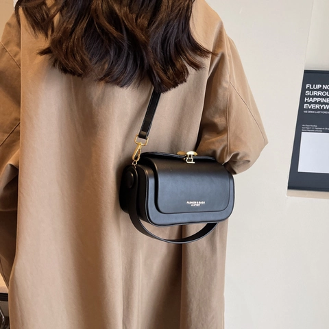 Dames Crossbody Tas Kunstleer Kleine Vierkante Handtas Met Handvat Gouden Schelp Sluiting Verstelbare Schouderriem Dagelijks