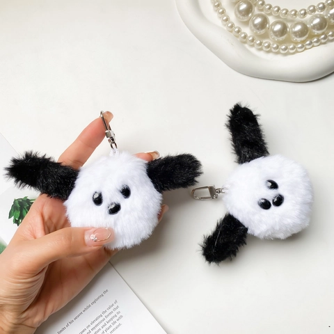 Soporte De Teléfono De Animal De Peluche Lindo Agarre Expandible Adhesivo Plegable Retráctil Piel Sintética Accesorio Kawaii