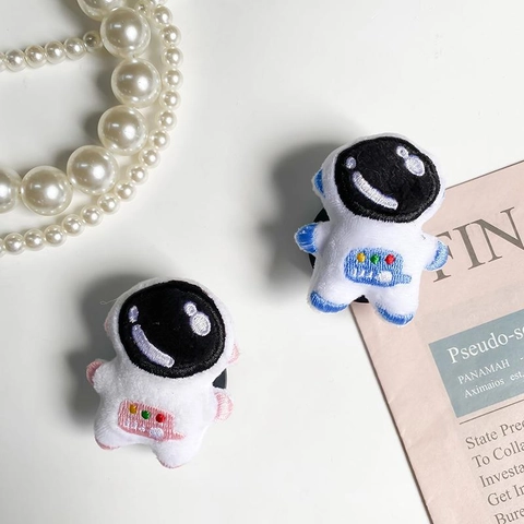 Supporto Per Telefono Espandibile Astronauta In Peluche 3D Griptok Per Presa E Supporto Da Tavolo Ricamo Astronauta