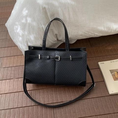 Borsa Tote Retro Da Donna In Pelle PU Trama Intrecciata Grande Capacità Borsa A Mano Con Tracolla Regolabile