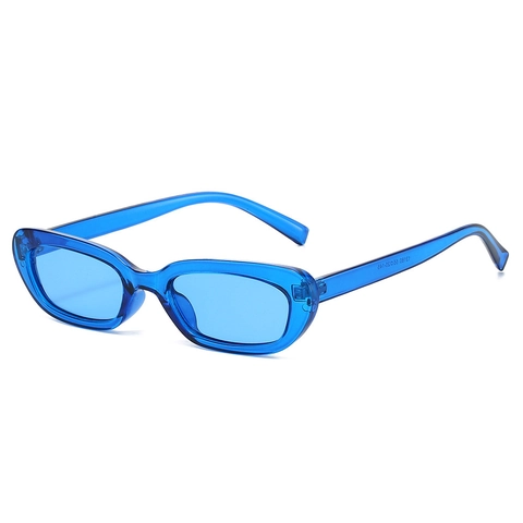 Retro Ovale Sonnenbrille PC Rahmen UV400 Schutz Für Autofahren Outdoor Mode Pendeln Unisex