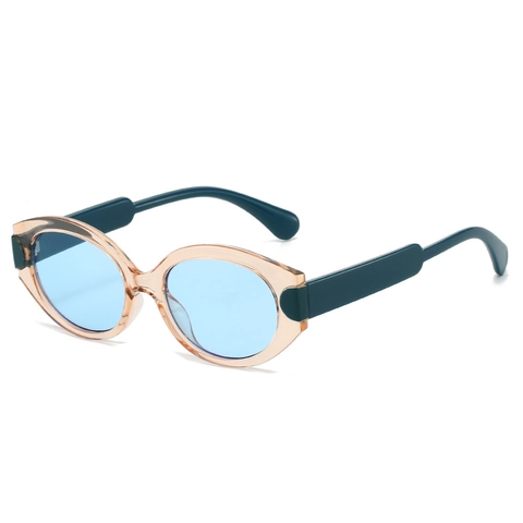 Occhiali Da Sole Gatto Ovali Retrò Protezione UV400 Montura PC Moda Vintage Versatili Per Esterno Uomo E Donna