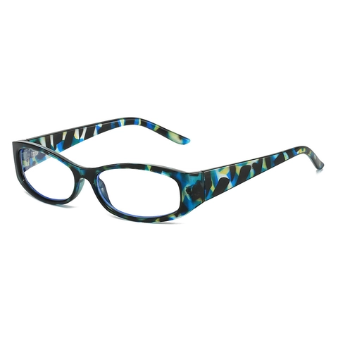 Occhiali Da Vista Quadrati Retrò Con Lenti Trasparenti Anti Luce Blu Montatura In PC Protezione UV400 Montature Moda