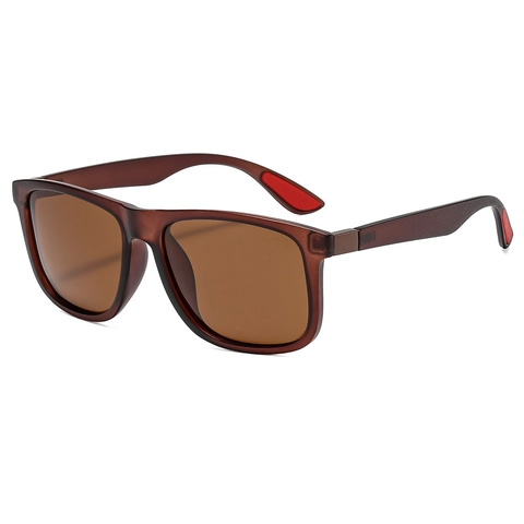 Sunglasses Square Large Frame Polarized UV400 Protection PC Classic Fashion Retro Sporty Outdoor Driving Unisex