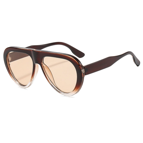 Υπερμεγέθη Γυαλιά Ηλίου Aviator Σκελετός PC Προστασία UV400 Vintage Retro Μόδα Για Άνδρες Γυναίκες