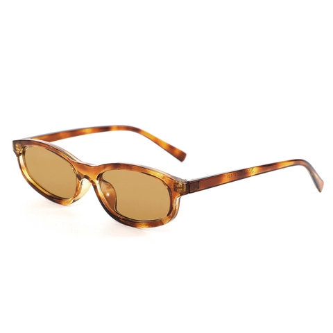 Gafas De Sol Ovaladas Retro Montura PC Protección UV400 Montura Pequeña Gafas De Moda Para Conducir Fiesta Unisex