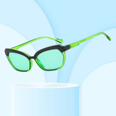 Cat Eye Sunglasses Vintage PC Frame UV400 Protection Candy Color Fashion Outdoor Eyewear For Men And Women