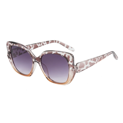 Occhiali Da Sole Cat Eye Oversize Donna Tendenza Retro Montatura In PC Protezione UV400 Lenti Sfumate Moda Street Style