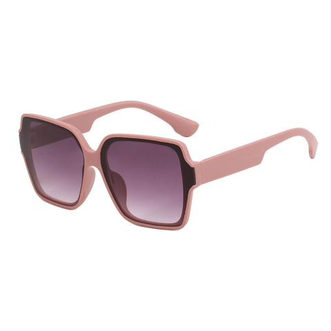Square Oversized Sunglasses UV400 Protection PC Frame Retro Fashion Gradient Lens Trendy For Women Men