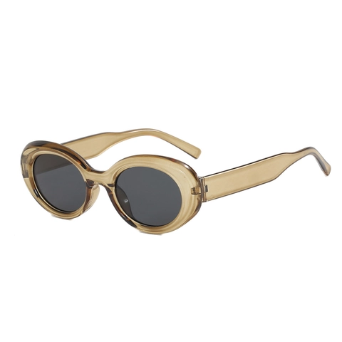 Retro Oval Sonnenbrille PC Rahmen UV400 Schutz Für Reisen Outdoor Mode Trendy Vintage Sonnenbrille Unisex Lässig