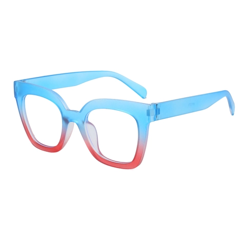 Grandi Occhiali Quadrati Anti Luce Blu Montatura PC Moda Lenti Trasparenti Per Donne Uomini Trendy