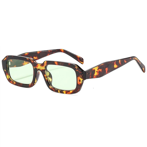 Eckige Sonnenbrille Retro Kleiner Rahmen UV400 Schutz PC Material Rechteck Brille Für Herren Damen Mode Brillen