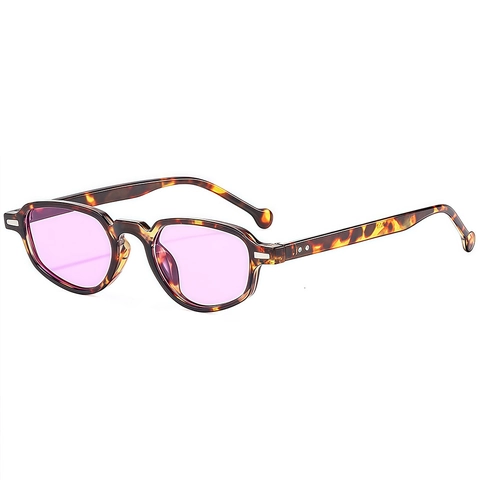 Cat Eye Sonnenbrille Retro Kleiner Rahmen PC Rahmen AC Linse UV400 Schutz Vintage Mode Brille Für Damen Herren