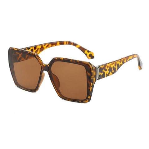 Oversized Square Sunglasses UV400 Protection Vintage Retro Fashion PC Frame Classic Outdoor Travel For Women And Men