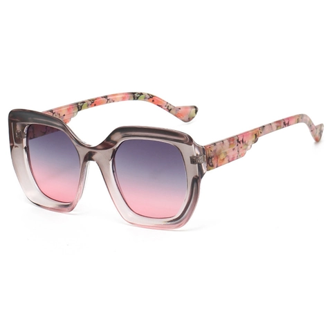 Lunettes De Soleil Carrées Oversize Vintage Monture PC Protection UV400 Rétro Mode Streetwear Extérieur Femmes Hommes