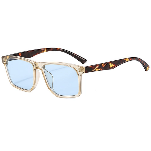 Square Sunglasses Retro Fashion PC Frame AC Lens UV400 Protection Vintage Small Frame For Women Men Casual Simple