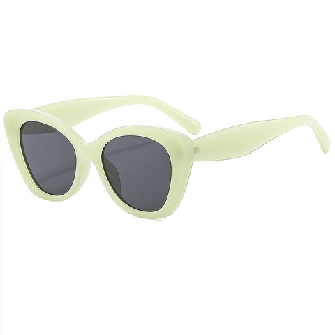 Gafas De Sol Cat Eye De Moda Protección UV400 Montura De PC Lentes De PC De Gran Tamaño Retro Modernas Para Mujer Viaje