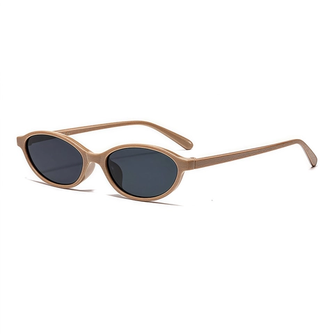 Gafas De Sol Ovaladas Retro Vintage Minimalista Marco De PC Protección UV400 Moda Streetwear Para Mujeres Hombres