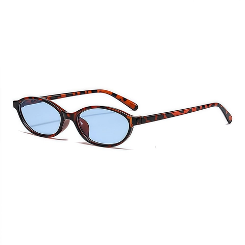 Gafas De Sol Ovaladas Retro Vintage Minimalista Marco De PC Protección UV400 Moda Streetwear Para Mujeres Hombres