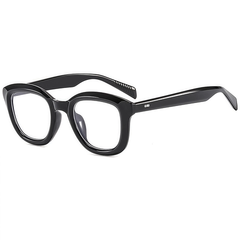 Lunettes De Soleil Carrées Rétro Grande Monture Protection UV400 Unisexe Lunettes De Mode Pour Style Urbain