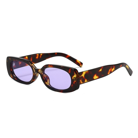 Retro Rectangular Sunglasses PC Small Frame UV400 Protection Outdoor Fashion Y2K Hip Hop Eyewear For Men Women