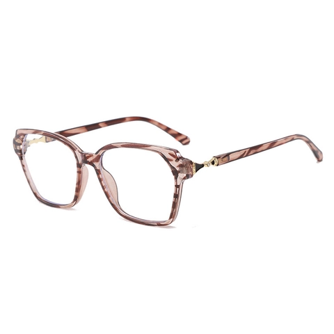 Occhiali Quadrati Retrò Anti Luce Blu Montatura PC Cerniere In Metallo Lente Trasparente Occhiali Per Uomini Donne Moda