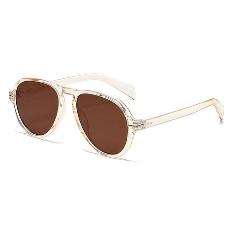Retro Aviator Sunglasses For Men Women UV400 Protection Large PC Frame Classic Outdoor Driving Eyewear Fashion