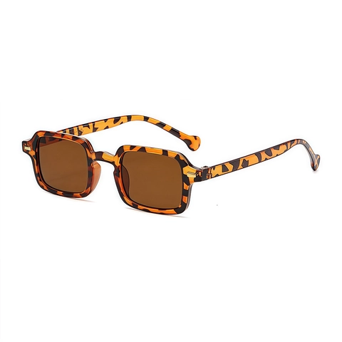 Occhiali Da Sole Quadrati Vintage Protezione UV400 Montatura PC Lente AC Retro Occhiali Da Sole Esterni Per Uomini Donne