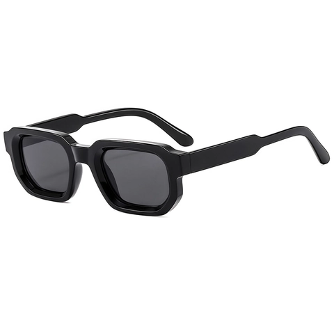 Retro Vierkant Frame Zonnebril Dames Heren Mode UV400 Bescherming Stijlvolle Zonnescherm Bril Outdoor Reizen Dagelijks