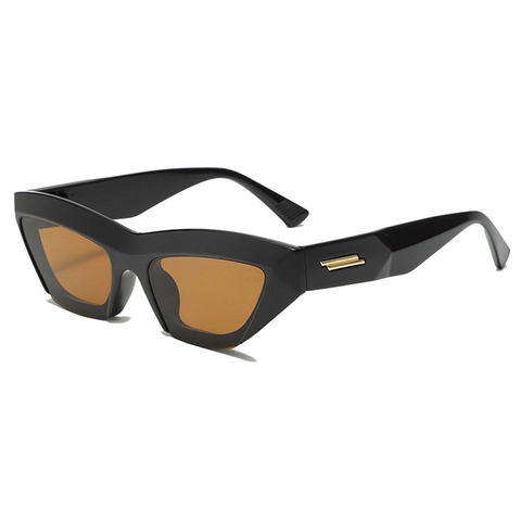 Occhiali Da Sole Retro Triangolo Cat Eye Montura PC Protezione UV400 Moda Occhiali Da Esterno Per Donne Uomini