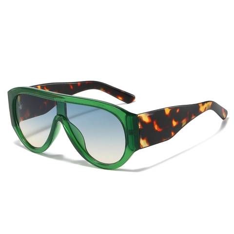 Occhiali Da Sole Shield Oversize Montatura In PC Vintage Protezione UV400 Retrò Grandi Lenti Monopezzo Occhiali Alla Moda Per Donne Uomini
