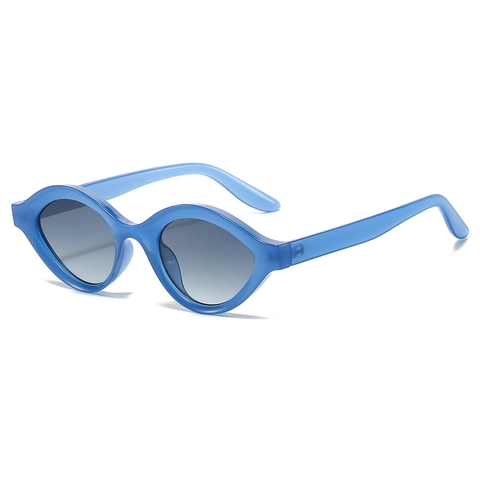 Fashion Retro Oval Small Frame Sunglasses For Unisex PC Material UV400 Protection Outdoor Beach Travel Party Casual Eyewear