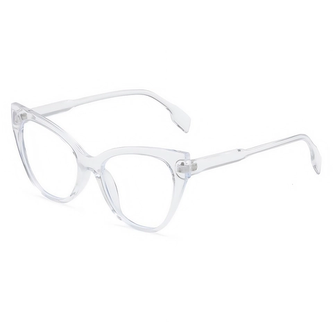 Retro Katzenaugen Brille PC Rahmen AC Linse Anti Blaulicht Blockieren Klare Linse Vintage Brillen Für Frauen