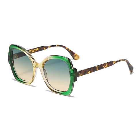 Gafas De Sol Con Montura De Mariposa Material PC Extragrandes Protección UV400 Moda Al Aire Libre Para Mujeres