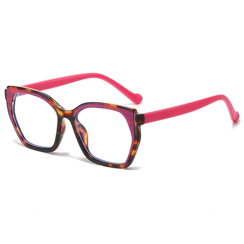 Occhiali Bloccanti Luce Blu Quadrati Occhio Di Gatto Retro Montatura TR90 PC Anti Affaticamento Visivo Occhiali Ottici Donna Uomo