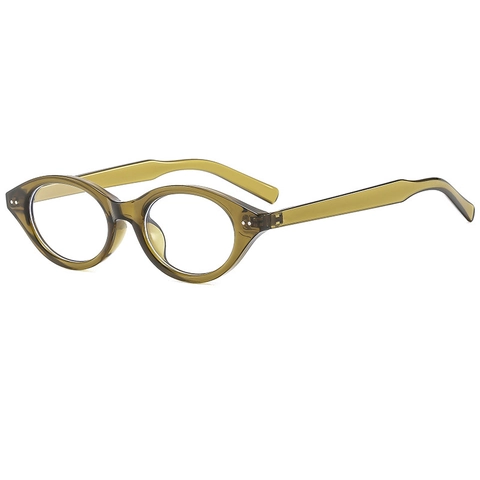 Vintage Oval Blue Light Blocking Glasses PC Frame Anti Glare Optical Eyeglasses Fashion Accessories For Men Women