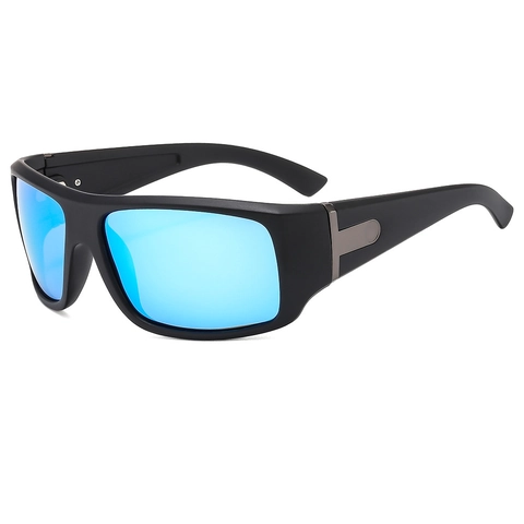 Sport Sonnenbrille Quadratischer PC Rahmen UV400 Schutz Radfahren Fahren Outdoor Retro Mode Brille Unisex