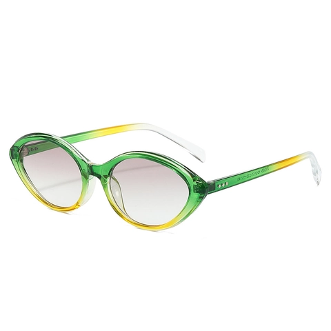 Lunettes De Soleil Œil De Chat Vintage Monture PC Verres AC Protection UV400 Rétro Ovales Trendy Street Photography