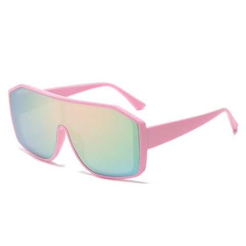 Occhiali Da Sole Sportivi Shield Oversize UV400 Antivento Monopezzo Montatura In PC Ciclismo All Aperto Moda Unisex