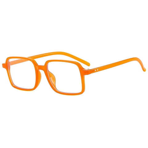 Classic Square Eyeglasses Frame Blue Light Blocking PC Material Vintage Retro Fashion INS Style Optical Glasses For Women Men