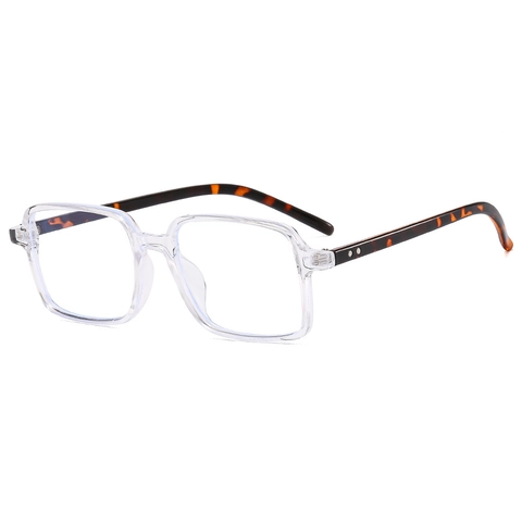 Classic Square Eyeglasses Frame Blue Light Blocking PC Material Vintage Retro Fashion INS Style Optical Glasses For Women Men