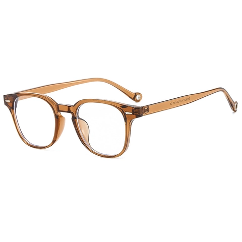 Montature Per Occhiali Ottici Tondi Retrò Anti Luce Blu PC Occhiali Per Donna E Uomo Moda Leggeri