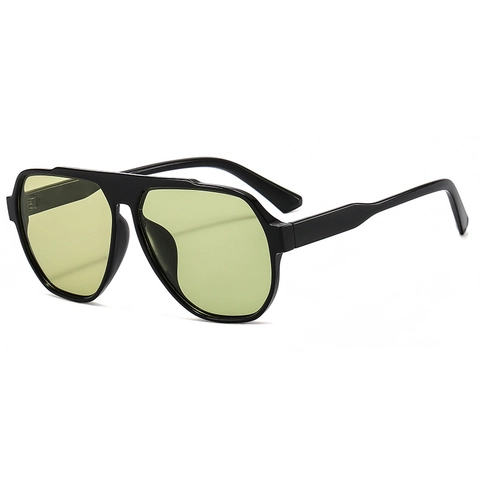 Gafas De Sol Aviador Protección UV400 Retro Marco Grande PC Lente AC Para Conducir Exterior Moda Unisex Hombre Mujer 3617