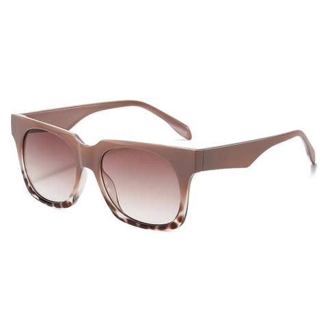 Vintage Square Sunglasses UV400 Protection PC Frame Large Tinted Lens Retro Fashion Outdoor Eyewear Women Men