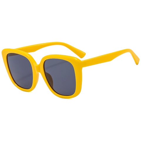 Square Oversized Sunglasses Retro PC Frame AC Lens UV400 Protection For Outdoor Driving Fashion Punk Style For Women Men