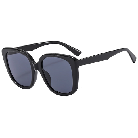 Square Oversized Sunglasses For Women UV400 Protection PC Frame AC Lens Fashion Retro Trendy Outdoor Eyewear